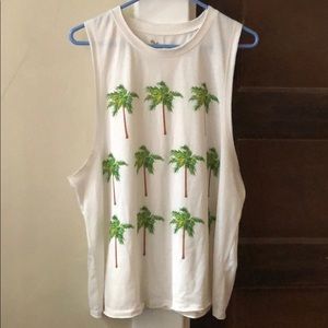 Show me your mumu palm tree tank top